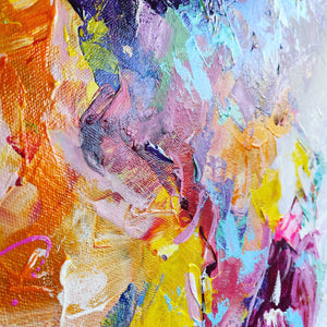 'Colour Lover' (76cm x 102cm x 4cm, unframed)