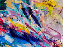 Load image into Gallery viewer, &#39;Colours of the Wind&#39; (76cm x 102cm x 4cm, unframed)
