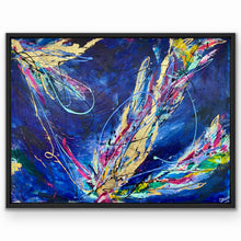 Load image into Gallery viewer, &#39;My darling, What if you fly?&#39; (76cm x 102cm, 4cm, unframed)
